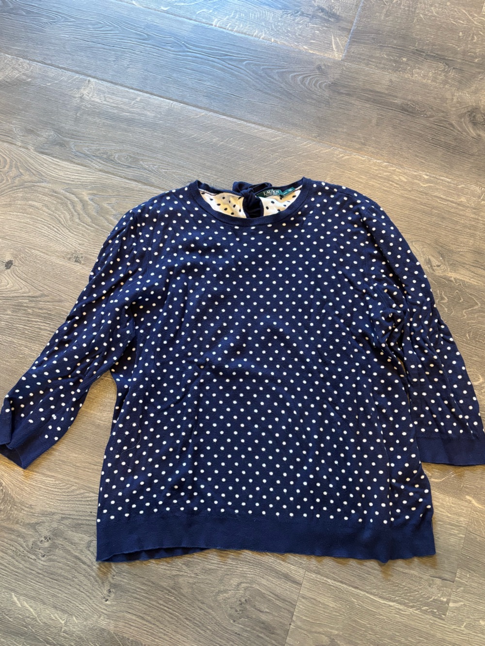 Ralph Lauren Polka Dot Sweater Size XXL
